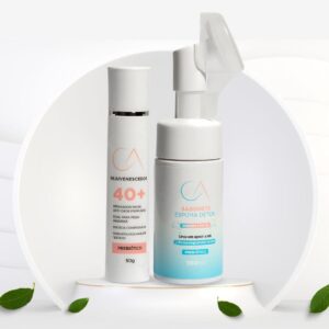 KIT SKINCARE - Rejuvenescedor +Sabonete Espuma Detox - KIT SKINCARE PARA 40 ANOS